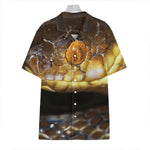 Malagasy Cat Eyed Snake Print Hawaiian Shirt