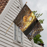 Malagasy Cat Eyed Snake Print House Flag