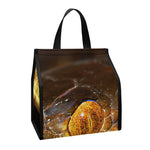 Malagasy Cat Eyed Snake Print Insulated Lunch Tote