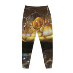Malagasy Cat Eyed Snake Print Jogger Pants
