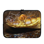 Malagasy Cat Eyed Snake Print Laptop Sleeve