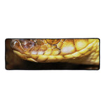 Malagasy Cat Eyed Snake Print Long Kitchen Mat