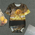 Malagasy Cat Eyed Snake Print Men's Bodysuit