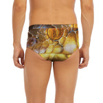Malagasy Cat Eyed Snake Print Men's Briefs