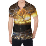 Malagasy Cat Eyed Snake Print Men's Shirt