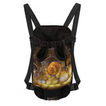 Malagasy Cat Eyed Snake Print Pet Carrier Backpack