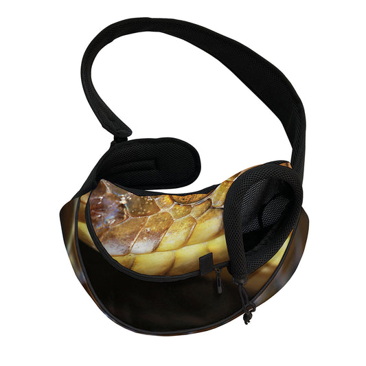 Malagasy Cat Eyed Snake Print Pet Sling Carrier