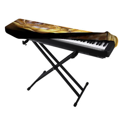 Malagasy Cat Eyed Snake Print Piano Keyboard Cover