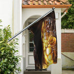 Malagasy Cat Eyed Snake Print Polyester Flag