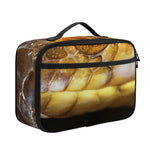 Malagasy Cat Eyed Snake Print Portable Lunch Bag