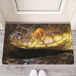 Malagasy Cat Eyed Snake Print Rubber Doormat