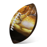 Malagasy Cat Eyed Snake Print Rugby Ball