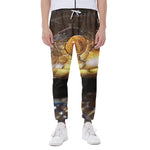 Malagasy Cat Eyed Snake Print Scuba Joggers
