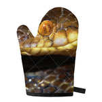 Malagasy Cat Eyed Snake Print Single Oven Mitt