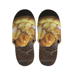 Malagasy Cat Eyed Snake Print Slippers