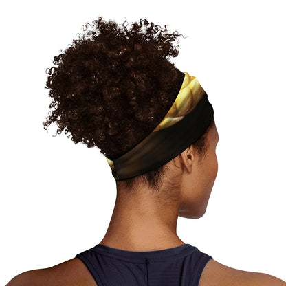 Malagasy Cat Eyed Snake Print Sports Headband
