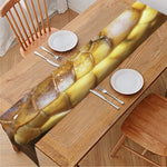 Malagasy Cat Eyed Snake Print Table Runner