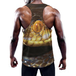 Malagasy Cat Eyed Snake Print Training Tank Top