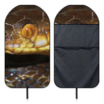 Malagasy Cat Eyed Snake Print Waterproof Car Seat Cover