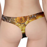 Malagasy Cat Eyed Snake Print Women's Thong