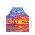 Maldives Sunset Print Adjustable Apron