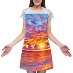 Maldives Sunset Print Adjustable Apron
