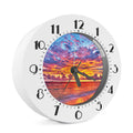 Maldives Sunset Print Alarm Clock