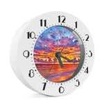 Maldives Sunset Print Alarm Clock
