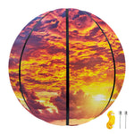 Maldives Sunset Print Basketball