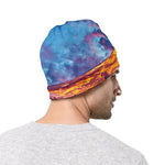 Maldives Sunset Print Beanie