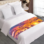 Maldives Sunset Print Bed Runner