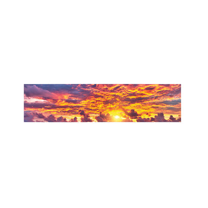 Maldives Sunset Print Bed Runner