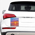 Maldives Sunset Print Car Sticker