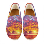 Maldives Sunset Print Casual Shoes