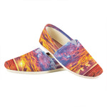 Maldives Sunset Print Casual Shoes