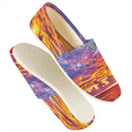 Maldives Sunset Print Casual Shoes