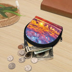 Maldives Sunset Print Coin Purse