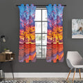 Maldives Sunset Print Grommet Curtain Panels