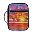 Maldives Sunset Print Front Pocket Bible Bag