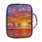 Maldives Sunset Print Front Pocket Bible Bag