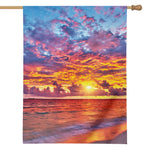 Maldives Sunset Print House Flag