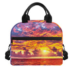 Maldives Sunset Print Insulated Lunch Bag