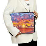 Maldives Sunset Print Laptop Sleeve