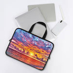 Maldives Sunset Print Laptop Sleeve With Handle