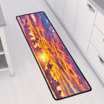 Maldives Sunset Print Long Kitchen Mat