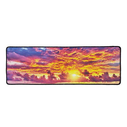 Maldives Sunset Print Long Kitchen Mat