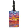 Maldives Sunset Print Luggage Tag