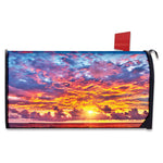 Maldives Sunset Print Mailbox Cover