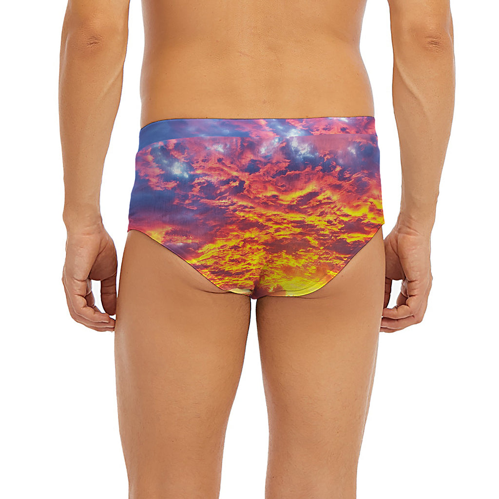 Maldives Sunset Print Men's Briefs