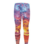Maldives Sunset Print Men's leggings